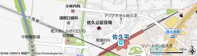 ニッポンレンタカー佐久平駅浅間口営業所周辺の地図