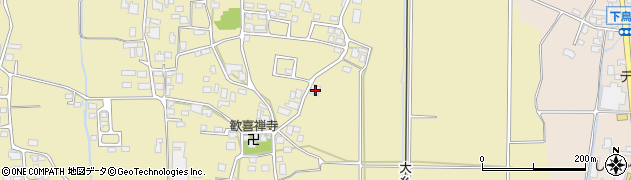 長野県安曇野市三郷明盛2452-1周辺の地図
