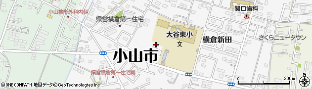 栃木県小山市横倉新田101-14周辺の地図