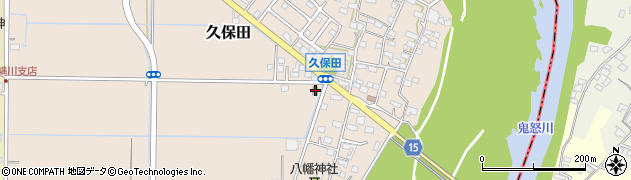 絹川郵便局周辺の地図