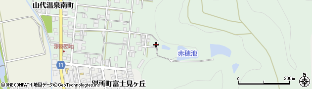 石川県加賀市山代温泉（山林５乙）周辺の地図