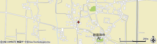 長野県安曇野市三郷明盛2858周辺の地図