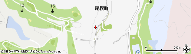 石川県加賀市尾俣町（ヲ）周辺の地図