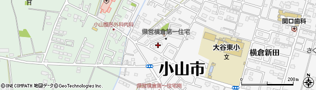 栃木県小山市横倉新田100-9周辺の地図
