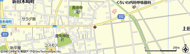 群馬県太田市新田木崎町735周辺の地図