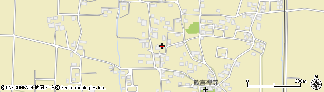 長野県安曇野市三郷明盛2849周辺の地図
