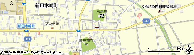 群馬県太田市新田木崎町1064周辺の地図