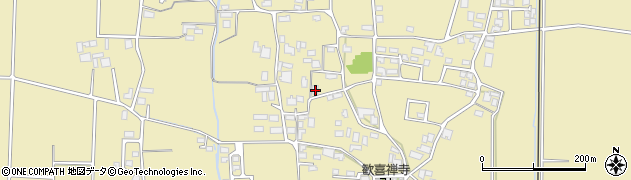 長野県安曇野市三郷明盛2844周辺の地図