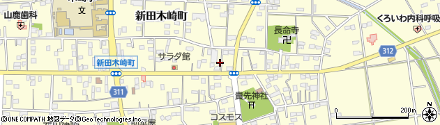 群馬県太田市新田木崎町1045周辺の地図
