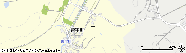 石川県加賀市曽宇町ル乙周辺の地図