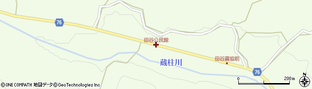 田谷公民館周辺の地図