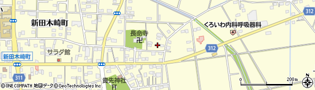 群馬県太田市新田木崎町1080周辺の地図