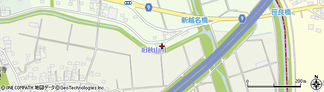 栃木県佐野市越名町28周辺の地図
