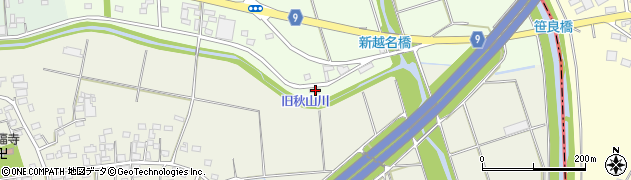 栃木県佐野市越名町13周辺の地図