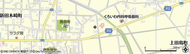 群馬県太田市新田木崎町722周辺の地図