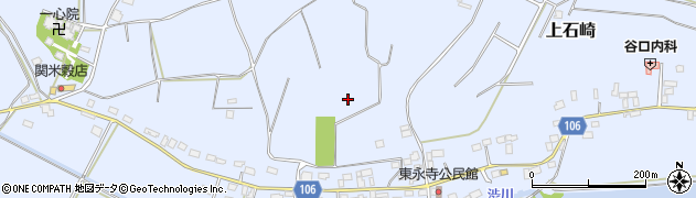 茨城県茨城町（東茨城郡）上石崎周辺の地図