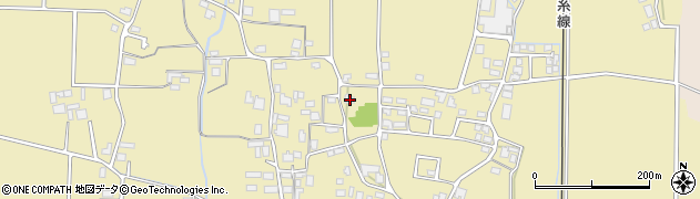 長野県安曇野市三郷明盛2708周辺の地図