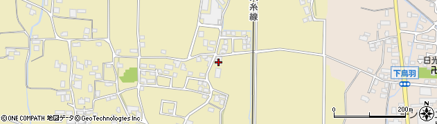 長野県安曇野市三郷明盛2525-1周辺の地図