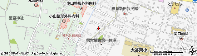 栃木県小山市横倉新田138周辺の地図