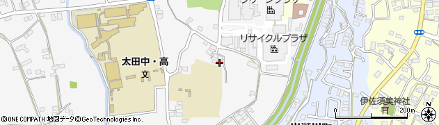 群馬県太田市細谷町1608周辺の地図