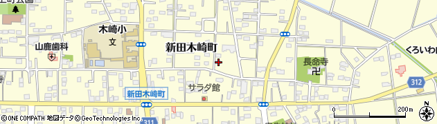 群馬県太田市新田木崎町1098周辺の地図