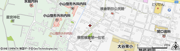 栃木県小山市横倉新田134-22周辺の地図