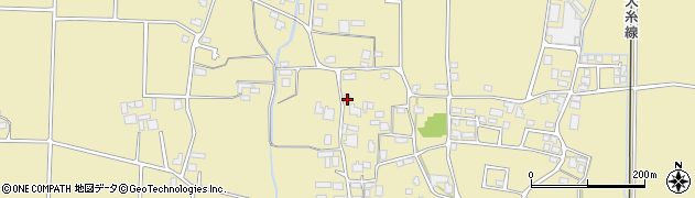 長野県安曇野市三郷明盛2822周辺の地図