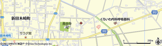 群馬県太田市新田木崎町1265周辺の地図