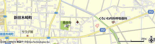 群馬県太田市新田木崎町1083周辺の地図