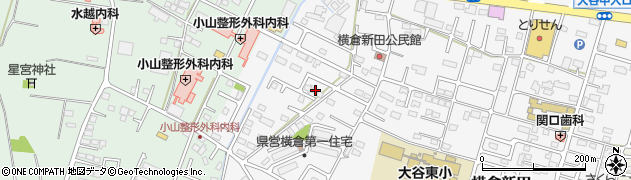 栃木県小山市横倉新田134-8周辺の地図