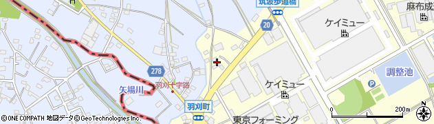 栃木県足利市羽刈町770周辺の地図
