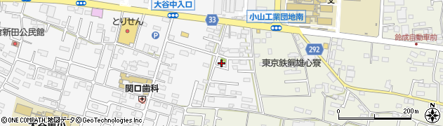 栃木県小山市横倉新田311-17周辺の地図