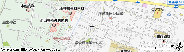 栃木県小山市横倉新田134周辺の地図