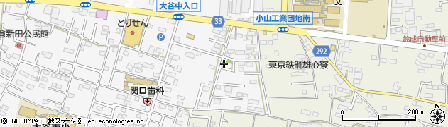 栃木県小山市横倉新田311-16周辺の地図