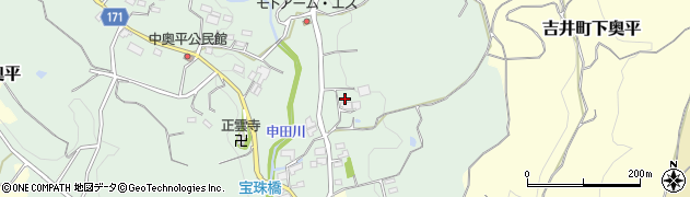 群馬県高崎市吉井町上奥平114周辺の地図