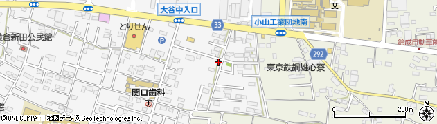 栃木県小山市横倉新田315-20周辺の地図