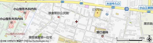 栃木県小山市横倉新田276-4周辺の地図