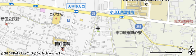 栃木県小山市横倉新田311周辺の地図
