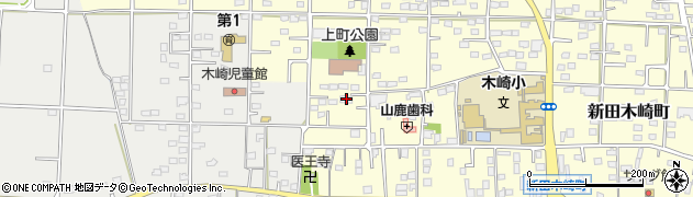 群馬県太田市新田木崎町1193周辺の地図