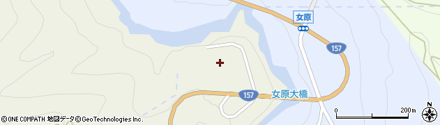 石川県白山市東二口子周辺の地図