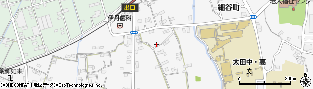 群馬県太田市細谷町1185周辺の地図