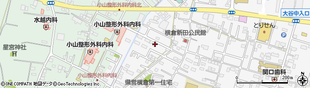 栃木県小山市横倉新田133周辺の地図