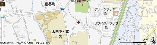 群馬県太田市細谷町1614周辺の地図