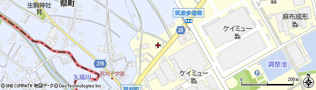 栃木県足利市羽刈町778周辺の地図