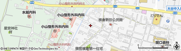 栃木県小山市横倉新田133-8周辺の地図