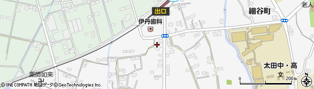 群馬県太田市細谷町1209周辺の地図