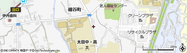 群馬県太田市細谷町1632周辺の地図
