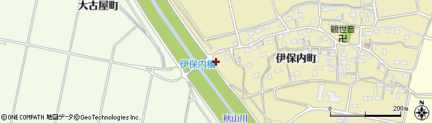 栃木県佐野市伊保内町3808周辺の地図