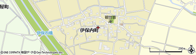 栃木県佐野市伊保内町3895周辺の地図