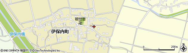 栃木県佐野市伊保内町3923周辺の地図